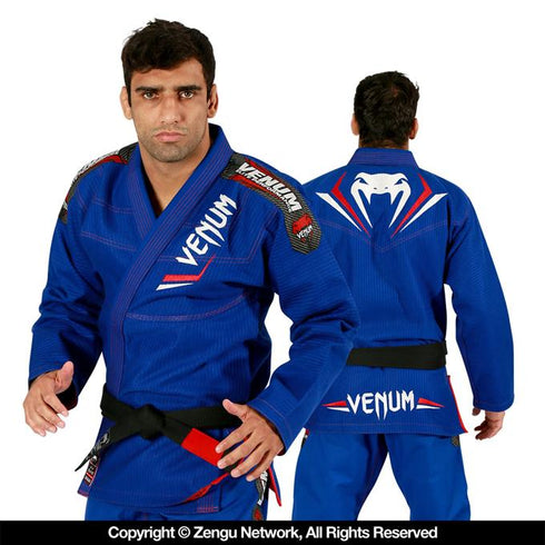 Venum-Elite Jiu Jitsu Gi (Blue/Red)-1